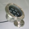 RGB 7W不锈钢水底灯 LED水池灯 大功率水底灯