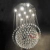 【华夏风】品牌 圆球形水晶灯 客厅吊灯 餐厅灯 楼梯灯