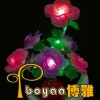 LED玫瑰之约花瓶灯-0.6米-CP7B-粉紫玫瑰
