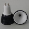 新款3瓦COB压铸灯杯外壳配件/COB黑色射灯杯套件