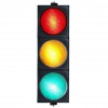300大功率LED红黄绿满屏三单元交通信号灯