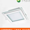 新款led玻璃面板灯6w12w15w方形超薄LED玻璃平板灯