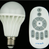 无线智能家居 照明 无线遥控 LED遥控球泡灯2.4G