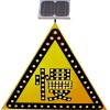 上海太阳能慢行标志 太阳能标志牌 led交通警告标志牌