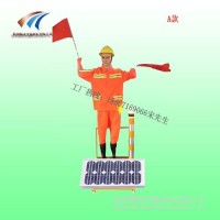 北京公路保通安全员 太阳能摇旗机器人 交通安全设施厂家